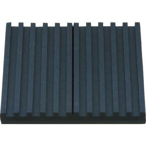 TRUSCO 防振パット ミニシートタイプ 50×50 厚み10mm 天然ゴム ( OHS-10-50 ) トラスコ中山(株)