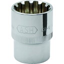 ASH ハイブリットソケット1/2(12.7)X10mm ( VF4100 ) 旭金属工業(株)