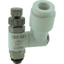 チヨダ ファイブミニスピードコントローラβ白メーターアウト6mm・M5×0.8 ( FMB6R-M5W-O ) 千代田通商(株)