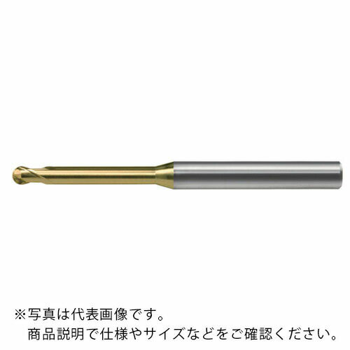 ユニオンツール 超硬エンドミルロングネックボールR0.7×有効長6×φ4 ( HSLB2014-060 (245-5146) ) ユニオンツール(株)
