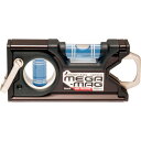 シンワ ハンディレベル MEGA-MAG 100mm黒マグネット付 ( 73131 ) シンワ測定(株)