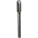 【SALE価格】NRS 超硬バー 砲弾d-maxカット 刃径8×刃長19×軸径6×軸長46 ロー付 ( TCBTDX350 ) ニューレジストン(株)