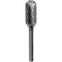【SALE価格】NRS 超硬バー 砲弾d-maxカット 刃径12×刃長25×軸径6×軸長45 ロー付 ( TCBTDX370-1 ) ニューレジストン(株)