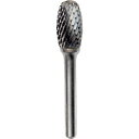 【SALE価格】NRS 超硬バー タマゴd-maxカット 刃径12×刃長22×軸径6×軸長45 ロー付 ( TCBTDX570 ) ニューレジストン(株)