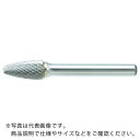 【SALE価格】TRUSCO 超硬バー 砲弾型 Φ11X刃長25X軸6 ダブルカット ( TB3C110 ) トラスコ中山(株)