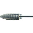 【SALE価格】TRUSCO 超硬バー 楕円型 Φ12.7X刃長32X軸6 ロング シングル ( TB51C127SL150 ) トラスコ中山(株)