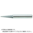 【SALE価格】TRUSCO 超硬バー テーパー型 Φ6X刃長12.7X軸6 ダブルカット ( TB5C061 ) トラスコ中山(株)