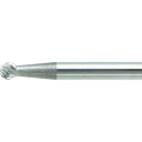 【SALE価格】TRUSCO 超硬バー 球型 Φ3X刃長2.4X軸3 ロング ダブルカット ( TB8A030L75 ) トラスコ中山(株)