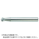 【SALE価格】TRUSCO 超硬バー 球型 Φ3X刃長2.5X軸6 ダブルカット ( TB8C030 ) トラスコ中山(株)