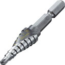 エビ スパイラルステージドリル ノンコーティング 9段 六角軸 4-12 ( LBH412SPN ) (株)ロブテックス