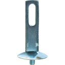 【SALE価格】AKAGI 立バンド用取付足“化粧ねじ足(つば付足)” 25X55H ( A10379-0015 ) (株)アカギ