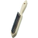 【SALE価格】LESSMANN 3行リベット 木柄ハンドブラシ 鋼線 ( 120801 ) LESSMANN社