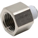 PISCO チューブフィッティング 延長継手ブッシュ おねじR1/8 めねじRc1/4 ( PF01-02 ) (株)日本ピスコ