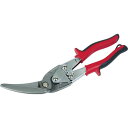 【SALE価格】TRUSCO 万能金切ハサミ オフセットロングタイプ 左曲り 45度 ( TGH-270FLL ) トラスコ中山(株)