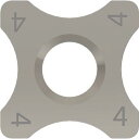 【SALE価格】富士元 リャンメンカットR、ミニR用チップ ZA20N ( SNEQ090308-4RM ZA20N ) 【12個セット】 富士元工業(株)