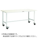 TRUSCO 軽荷重作業台(150kg)AE型 1800X900XH846 φ100キャスター付 ダークグレー色 ( AE-1809C100 DG ) トラスコ...