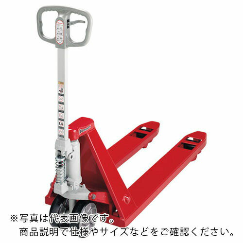 ビシャモン　ハンドパレットトラック　超低床式　均等荷重1200kg　フォーク長さ1220×間隔379mm ( BM12LLL50 ) （株）スギヤス 【メーカー取寄】