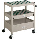 TRUSCO TCW型ツーリングワゴン 30X57個スライド棚引出し付 ネオグレー ( TCW-T302DC NG(ネオグレー) ) トラスコ中山(株)