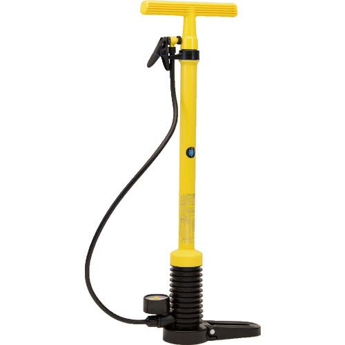 FURUPLA ダイヤポンプ空気入れ圧力計付きイエロー ( 910-Y ) (株)フルプラ