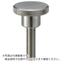 TRUSCO ローレットノブ 段付 おねじ スチール製 外径30×ネジM8 ( TKKBT-M8X25 ) トラスコ中山(株)