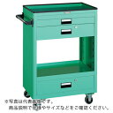 【SALE価格】TRUSCO ツールワゴン 600X400 浅1深2引出付 ホワイト ( NTS-612-W ) トラスコ中山(株)