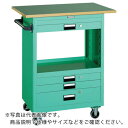 【SALE価格】TRUSCO スチール製ワゴン(溶接一体構造) ツールワゴン 600×400×H880 浅3深1引出 天板付 ホワイト ( NTS-631T-W...