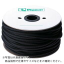 PANDUIT スーパーネットチューブ(ほつれ防止タイプ) 黒 外径6.4mm 60.96m ( SE25PSC-TR0 ) パンドウイットコーポレーション