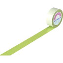 【SALE価格】緑十字 ガードテープ(ラインテープ) 若草(黄緑) GT-502YG 50mm幅×20m 屋内用 ( 148086 ) (株)日本緑十字社