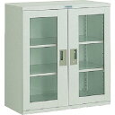TRUSCO コンテナラックケース バンラックケース M型 両開き扉 844X340XH880 ( T302-M (タナイタ2マイツキ)(アクリルドアタイプ) ...