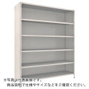 TRUSCO スチールラック 軽量棚背板・側板付 W1800XD450X2100 6段 ネオグレー 76X-26 NG(ネオグレー) ( 76X26 ) トラス...