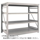 【SALE価格】TRUSCO スチールラック M10型重量棚 1800X900XH1500 4段 単体 ネオグレー ( M10-5694 NG(ネオグレー) )...