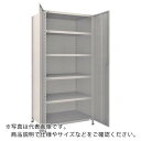 TRUSCO スチールラック 軽量棚両開扉付 875X600XH1800 天地6段 ネオグレー 63W-T26 NG(ネオグレー) ( 63WT26 ) トラス...