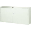 【SALE価格】TRUSCO スタンダード書庫(D400) スチール引違 1760XH880 ( N306D (ネオグレー) ) トラスコ中山(株)