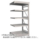 TRUSCO スチール製重量ボルト式棚 M10型 W900×D760×H1815 5段 連結 ネオグレー ( M10-6375B NG(ネオグレー) ) トラス...