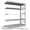 【SALE価格】TRUSCO スチールラック M10型重量棚 1800X760XH2100 5段 連結 ネオグレー ( M10-7675B NG(ネオグレー) ...