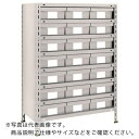 TRUSCO スチールラック 軽量棚 875X450X1200 樹脂引出NG 大X21 ネオグレー 43X-808F7 NG(ネオグレー) ( 43X808F7...