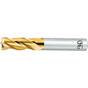 OSG ハイススクエアエンドミル TiNコート多刃ショート 刃径2.5mm シャンク径6mm 88205 ( EX-TIN-EMS-2.5(88205) ) オ...