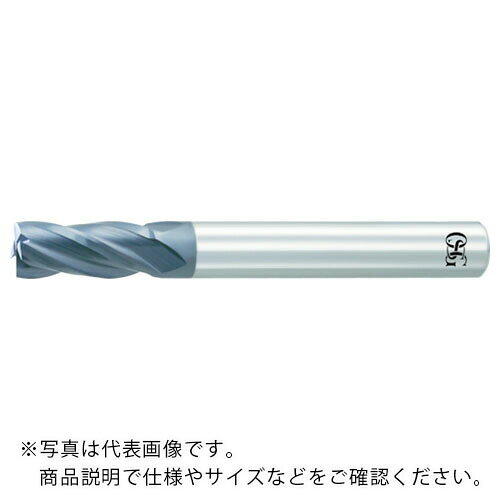 OSG 超硬スクエアエンドミル WXコート4刃ショート 刃径9mm 刃長19mm 3130590 ( WXLEMS9(3130590) ) オーエスジー(株)
