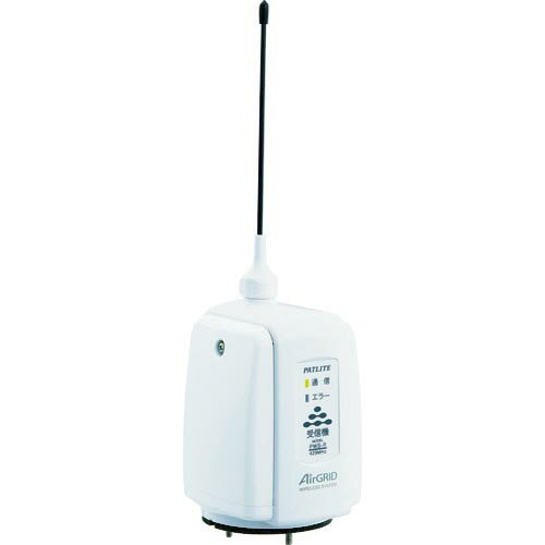 PATLITE ワイヤレスコントロールユニット 受信機タイプ 省エネ版 白 ( PWS-RT-W ) (株)パトライト