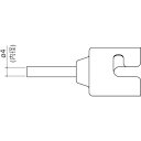 白光 ノズル シングル 4MM ( N51-02 ) 白光(株)