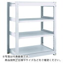【SALE価格】TRUSCO TUG型中量ボルトレス棚 450kg 単体型 1255×476×H1200 4段 ( TUG450-44S-4 ) トラスコ中山(株)(3)