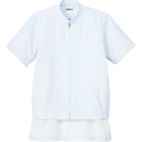 サンペックス クールフリーデ男女兼用半袖ジャンパー ホワイト 4L ( CD-637-4L ) (株)サーヴォ