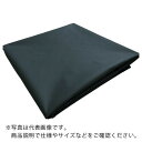 TRUSCO ターポリンシート ブラック 1800X3600 0.35mm厚 ( TPS1836-BK ) トラスコ中山(株)