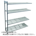 CAMBRO 固定追加ユニット カムシェルビング ベーシックシェルフ 866×610×1830mm ( CBA243672V4 ) キャンブロ社