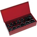 TRUSCO インパクト用ソケット13個組セット 差込角12.7mm ( T4-13SET ) トラスコ中山(株)