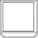 TRUSCO ポケット胸章白・軟質ビニール・60×60mm ( T368-12 ) トラスコ中山(株)