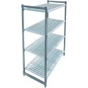 CAMBRO 固定基本ユニット カムシェルビング ベーシックシェルフ 910×460×1830mm ( CBU183672V4 ) キャンブロ社