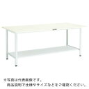 TRUSCO 軽荷重作業台(300kg)AE型 1800X750XH740 下棚2枚付 グリーン色 ( SAE-1800LT2 ) トラスコ中山(株)