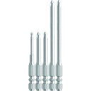 【SALE価格】アネックス ハイパービット5本組 段付 アソートセット W溝タイプ ( AHMD5-01W ) (株)兼古製作所