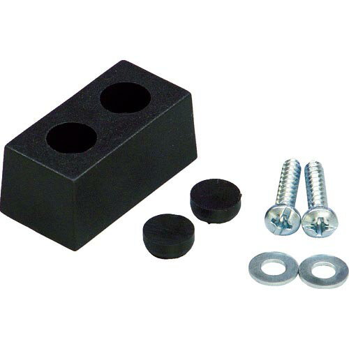 光 戸当りクッション 角型 黒 ( KFYT351-1 ) (株)光